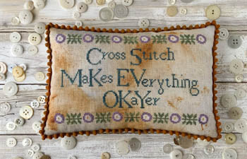 Cross Stitch Makes Everything Okayer - Lucy Beam