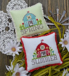 Bitty Barns: Spring & Summer - Annie Beez Folk Art