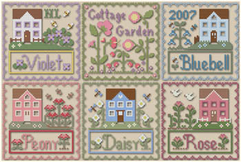 Cottage Garden Chart Pack - Country Cottage Needleworks