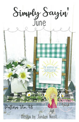 Simply Sayin': June - Little Stitch Girl