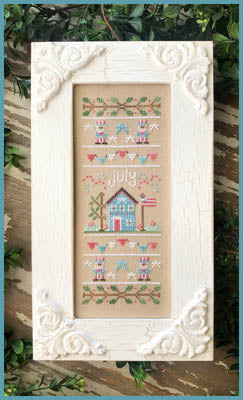 July Sampler - Country Cottage Needleworks