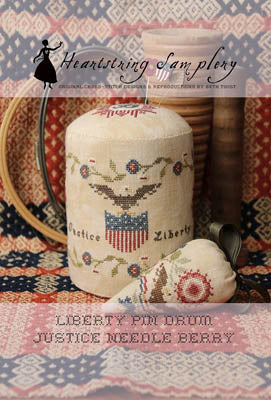 Liberty Pin Drum Justice Needle Berry - Heartstring Samplery
