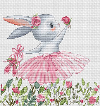 Bunny In Wildflowers - Les Petites Croix De Lucie