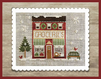 Hometown Holiday: Grocery Store - Little House Needleworks