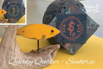 Quirky Quakers: Seahorse - Darling & Whimsy Designs