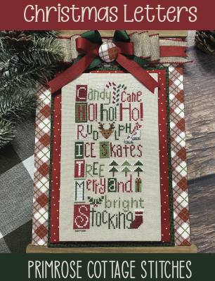 Christmas Letters - Primrose Cottage Stitches