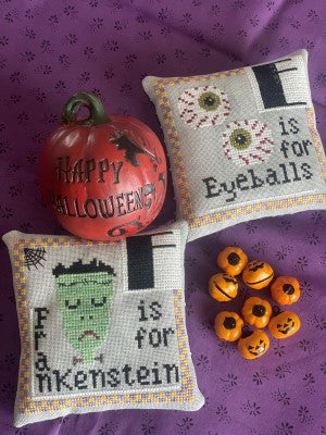 Halloween Alphabet: E & F - Romy's Creations