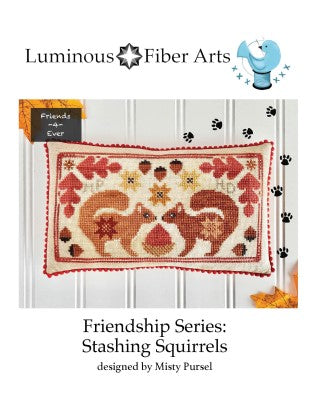 Friendship Series: Stashing Squirrels - Luminous Fiber Arts