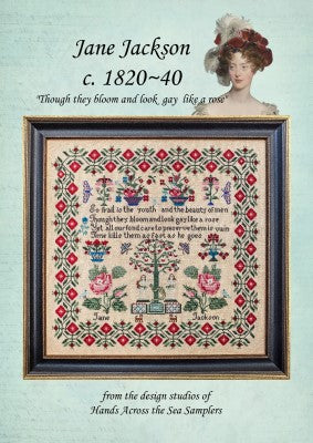 Jane Jackson C. 1820-40 - Hands Across the Sea Samplers