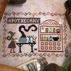 Hilde At The Apothecary - Bendy Stitchy Designs