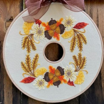 Autumn Wreath - Luhu Stitches