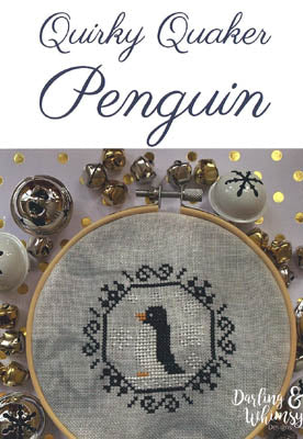 Quirky Quaker: Penguin - Darling & Whimsy Designs