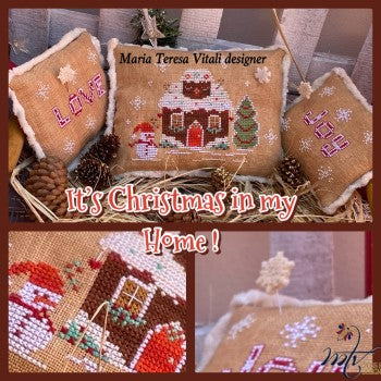 It's Christmas In My Home Pillows - MTV Designs