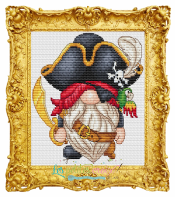 Gnome Pirate - Les Petites Croix De Lucie