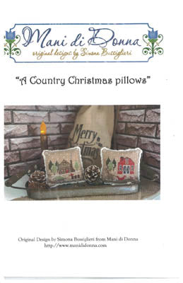 Country Christmas Pillows - Mani Di Donna