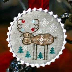Christmas Moose - Bendy Stitchy Designs
