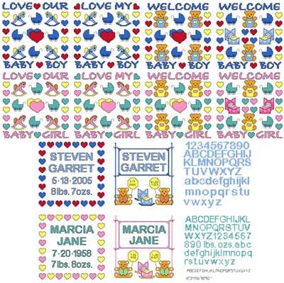 Needle Block Wonders 10: Baby - Cross Stitch Wonders