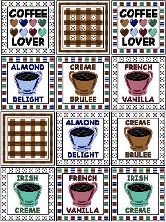 Needle Block Wonders 03: Coffee Lover - Cross Stitch Wonders