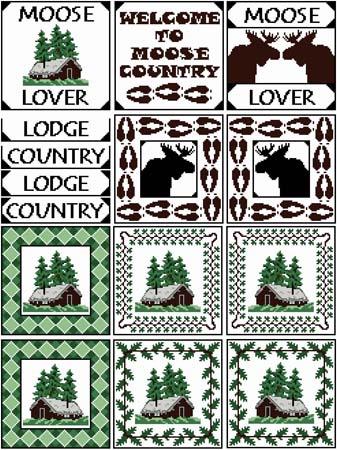 Needle Block Wonders 02: Moose Country - Cross Stitch Wonders