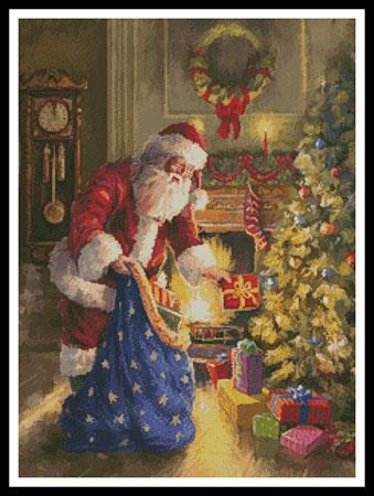 Placing The Presents - Artecy Cross Stitch