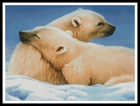 Polar Bears - Artecy Cross Stitch