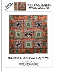 Sewing Patterns: Endless Blocks I Wall Quilts - Cross Stitch Wonders