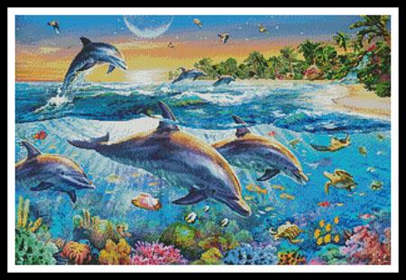 Dolphin Bay - Artecy Cross Stitch