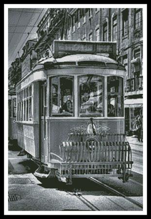 Lisbon Tram - Artecy Cross Stitch