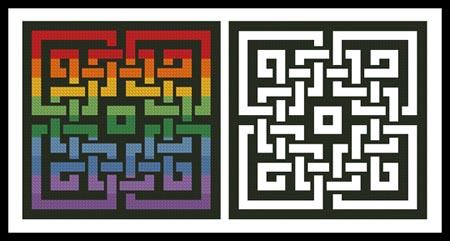Celtic Rainbow Design - Artecy Cross Stitch