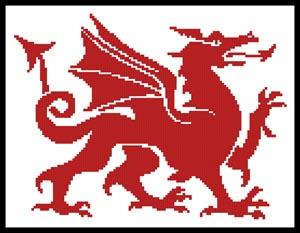 Welsh Dragon - Artecy Cross Stitch