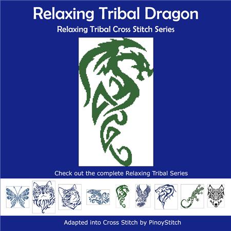 Relaxing Tribal: Dragon - PinoyStitch