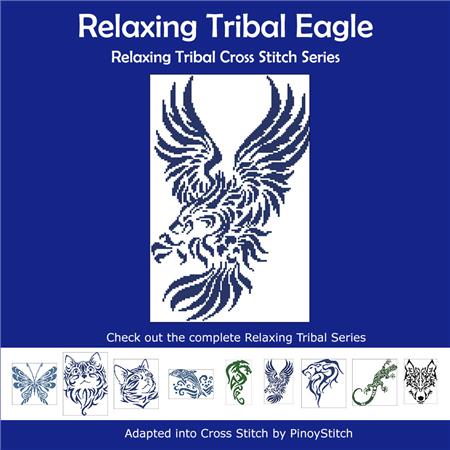 Relaxing Tribal: Eagle - PinoyStitch