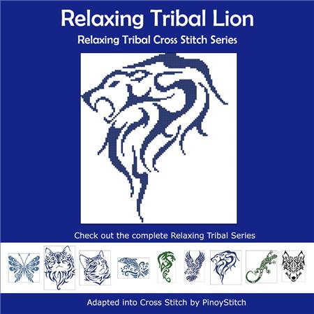 Relaxing Tribal: Lion - PinoyStitch