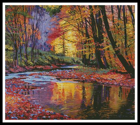 Autumn Prelude (Cushion) - Artecy Cross Stitch