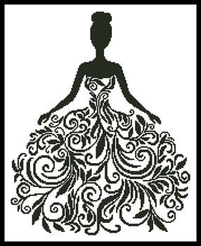 Woman Silhouette - Artecy Cross Stitch