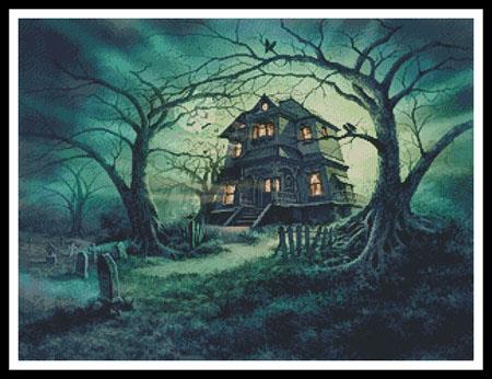 The Haunted House - Artecy Cross Stitch