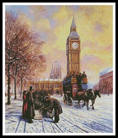 Big Ben At Winter - Artecy Cross Stitch