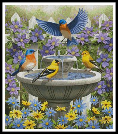 Fountain Festivities - Artecy Cross Stitch