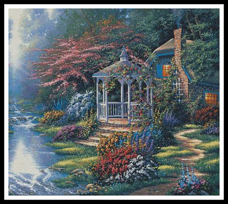 Secret Hideaway Cushion - Artecy Cross Stitch