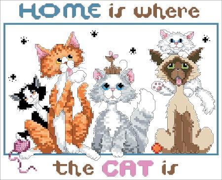 Home Is Where The Cat Is - Kooler Design Studio