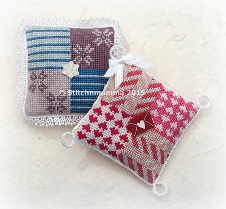 Patchwork Pincushion: January / February - Stitchnmomma