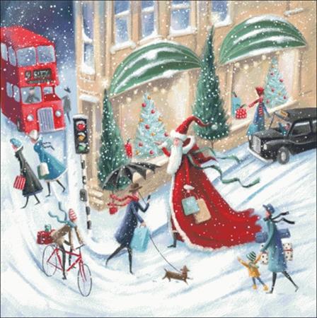 Shopping For Mrs. Claus - Charting Creations