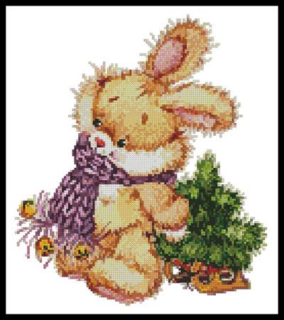 Xmas Bunny - Artecy Cross Stitch