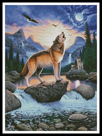 Midnight Call (Large) - Artecy Cross Stitch