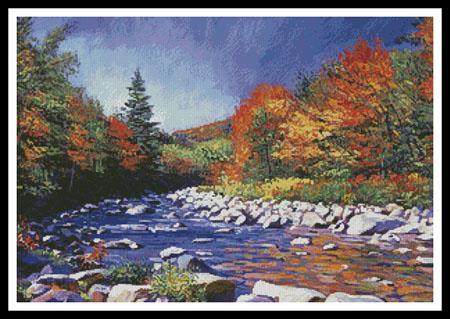 River Of Autumn Colors - Artecy Cross Stitch
