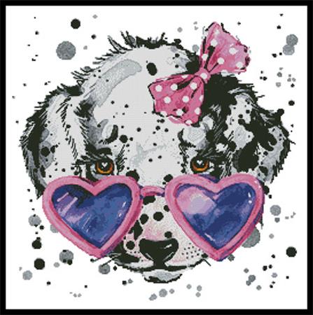 Groovy Pup - Artecy Cross Stitch