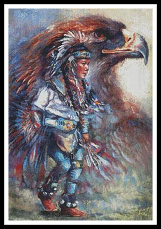 Eagle Dancer - Artecy Cross Stitch