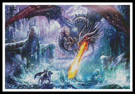 Dragon Attack - Artecy Cross Stitch