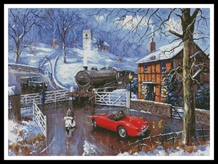 The Railway Crossing - Artecy Cross Stitch