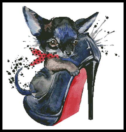 Cute Chihuahua - Artecy Cross Stitch